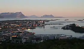 Bodø , capitale européenne de la culture 2024 pour la Norvège.
