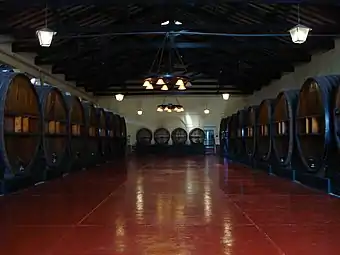 Les caves Baudron, à Mendoza.