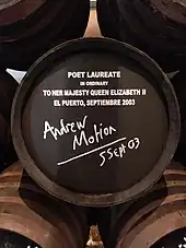 signature d'Andrew Motion