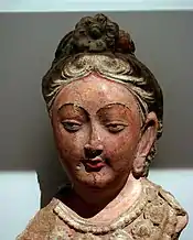 Bodhisattva polychrome (Kucha)