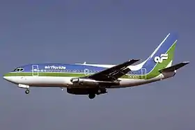 Un Boeing 737-200 d'Air Florida similaire à celui impliqué dans l'accident
