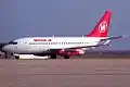 Boeing 737-200 (F-GVAC) de Westair en Mai 2000 à Faro (Portugal)