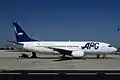 Boeing 737-3M8 n° F-GLTM d'Air Provence charter (APC) en Juin 1996
