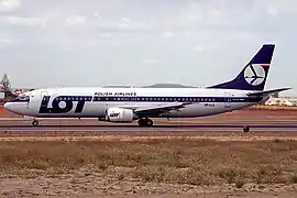 Boeing 737-45D de LOT Polish Airlines