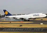 Lufthansa Boeing 747-400.