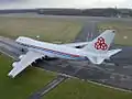 Boeing 747-400F LX-OCV de Cargolux en 2002 à l'aéroport de Luxembourg