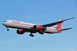 Un Boeing 777-300ER d'Air India.