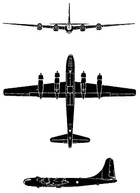 vue en plan de l’avion