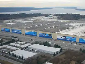 L'usine Boeing d'Everett.