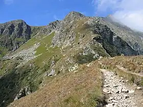 Le Bösenstein depuis le sud-est.