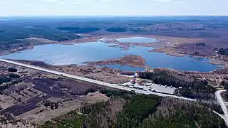 Section de la route Tchéliabinsk - Iékaterinbourg près de Chelkoun mise aux normes en mai 2022.