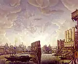 Constantin Bogaïevski. Port d'une ville imaginaire. 1932