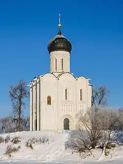 L'église de l’Intercession sur la Nerl à Bogolioubovo.