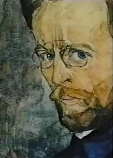 Oleksandr BohomazovOleksandr Bohomazov , autoportrait (1911)