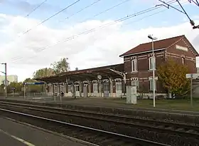 La gare de Bohain en 2017.