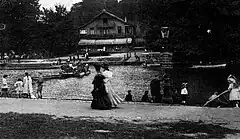 Sentier de l'Embarcadère en 1900