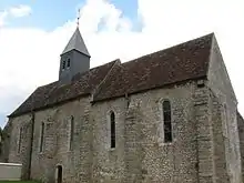 L'église Saint-Gilles-et-Saint-Loup.