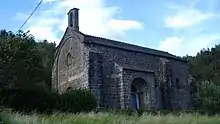 église romane en basalte