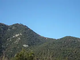 Pics du Bolaric (à gauche) et de Mirailles vus depuis La Selve