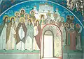 Fresque des saints de Russie