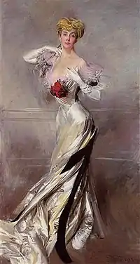Portrait de la comtesse Zichy par Giovanni Boldini, 1905.