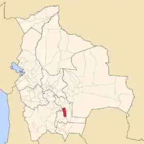 Province de Juana Azurduy de Padilla