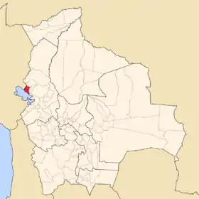 Province d'Eliodoro Camacho