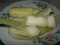 Bollo (es) de maïs blanc.