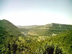 Vallée de l'Ain vers Cize-Bolozon