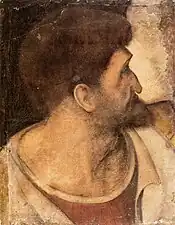 Giovanni Antonio Boltraffio, Tête de Judas.