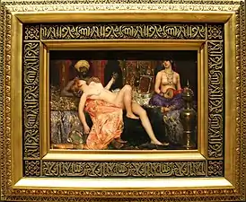Scène de harem,  musée des Beaux-Arts de Marseille.