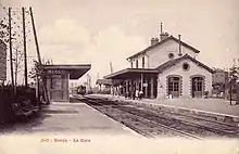 La gare de Bondy.