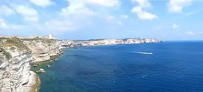 Bonifacio, tout au sud.