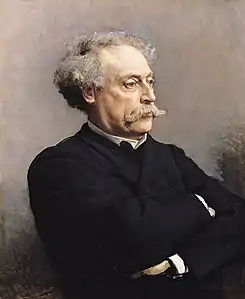 Alexandre Dumas (fils) (1886), château de Versailles, musée de l'Histoire de France.