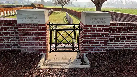 Cimetière militaire britannique.