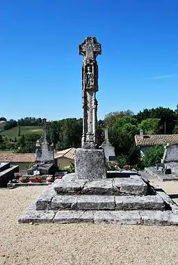 Croix du cimetière de Bonzac