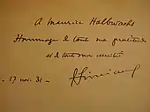 signature de François Simiand