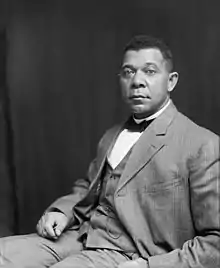 Booker T. Washington vers 1895.