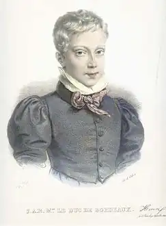 Portrait, vers 1833.
