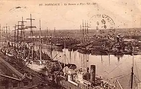 Le 1er bassin vers 1910.