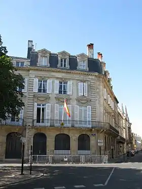 Consulat général d'Espagne à Bordeaux.