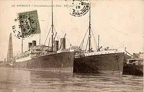 Transatlantique en Rade (1918).
