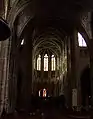 Nef et style gothique angevin de la cathédrale de Bordeaux