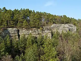 Rochers de Borecké.