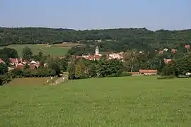 Vue générale du village.