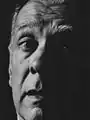 Portrait de Jorge Luis Borges, 1968.