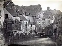 Île Saint-Géry en 1867.