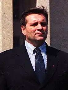 Boris Trajkovski, président de la République de 1999 à 2004.