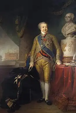 Portrait d'Alexandre Kourakine, 1801-1802