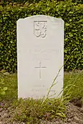 Tombe de l'aviateur C. A. M. A. G. Schmitz, tué le 26 août 1944